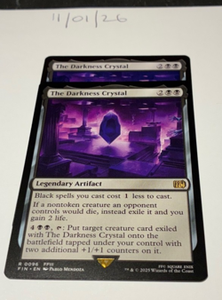 Magic the Gathering MTG The Darkness Crystal x2 Rare Cards NM/M Final - Image 1