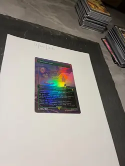 Magic the Gathering MTG Chocobo Camp x1 Borderless FOIL Card NM/M - Image 2