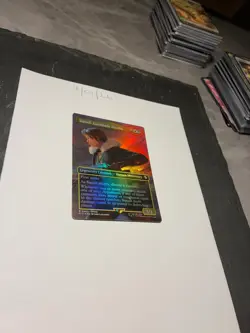 Magic the Gathering MTG Squall, Gunblade Duelist x1 Borderless FOIL Card NM/M - Image 2