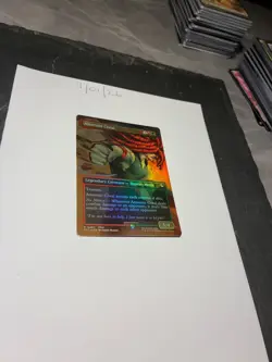 Magic the Gathering MTG Amarant Coral x1 Borderless FOIL Card NM/M - Image 2