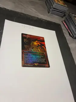 Magic the Gathering MTG Mega Flare x1 Borderless FOIL Card NM/M - Image 2