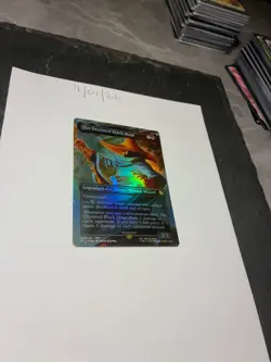 Magic the Gathering MTG The Destined Black Mage x1 Borderless FOIL Card NM/M - Image 2