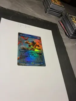 Magic the Gathering MTG The Destined Thief x1 Borderless FOIL Card NM/M - Image 2