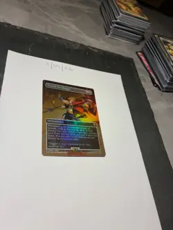 Magic the Gathering MTG Search for Dagger x1 Borderless FOIL Card NM/M - Image 2