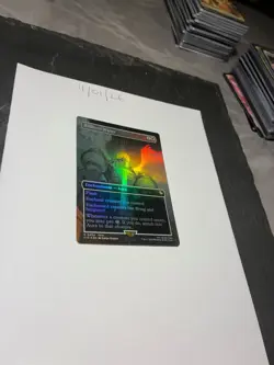 Magic the Gathering MTG Brilliant Wings x1 Borderless FOIL Card NM/M - Image 2