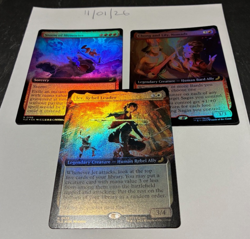 Magic the Gathering MTG Assorted x3 Rare Extended FOIL Cards NM/M Avatar Eternal - Image 1