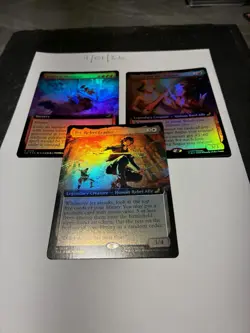 Magic the Gathering MTG Assorted x3 Rare Extended FOIL Cards NM/M Avatar Eternal - Image 2