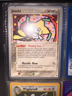 Jirachi 9/107 Holo Deoxys Set (2005) Pokemon Card - Wishing Star - SIGNED - Image 1