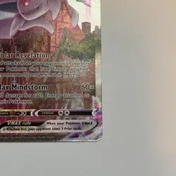 Pokemon Espeon VMAX Alt Art 270/264 Fusion Strike Secret Rare Full Art NM 2021 - Image 5