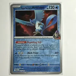 Team Rocket’s Articuno 051/182 Reverse Holo Destined Rivals DRI Pokemon TCG NM - Image 1