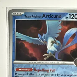Team Rocket’s Articuno 051/182 Reverse Holo Destined Rivals DRI Pokemon TCG NM - Image 3