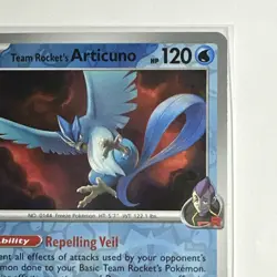 Team Rocket’s Articuno 051/182 Reverse Holo Destined Rivals DRI Pokemon TCG NM - Image 4