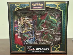 Pokemon TCG VMAX Dragons Premium Collection Box 2022 Brand New Factory Sealed - Image 1
