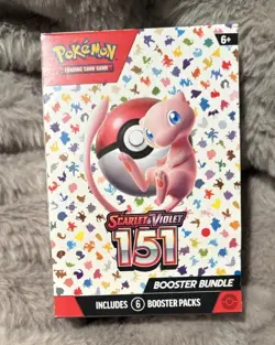 Pokemon Scarlet and Violet 151 Booster Bundle 6 Packs New Factory Sealed - Image 1