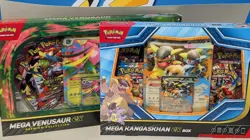 Pokemon TCG Mega Venusaur ex Premium Collection / Mega Kangaskhan ex Box COMBO - Image 1