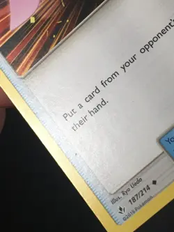 Pokemon TCG Surprise Box Gengar 187/214 SM Unbroken Bonds Regular Uncommon LP - Image 3