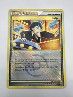 Pokemon Judge 78/95 Professor Program Promo Reverse Holo foil 2010-2011 NM - Image 1