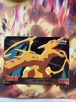 Pokemon TCG The Fight Rages Holo Pokemon Topps Mewtwo Strikes Back 35 - Image 1