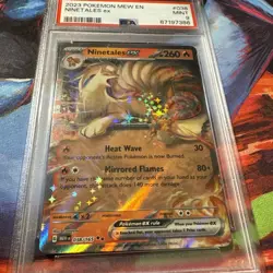 🔥Ninetales ex 038/165🔥Holo English Pokemon 151 💎PSA 9 Mint💎 - Image 3