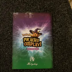 Alf (Pikachu) #E33 - Silver Holo Box Hit Electric Pikachu Cosplay - Pokemon - Image 2