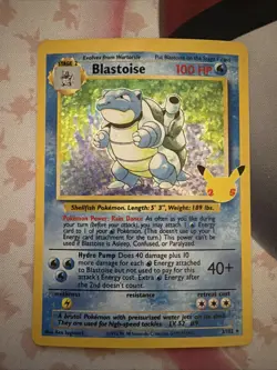 Pokemon - Celebration Blastoise 2/102 Classic Collection *Read Description* - Image 1