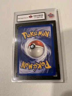 Pokemon - Pikachu (Yellow Cheeks) 58/102 - Base Set - KSA 8.5 NMM+ *See Pics* - Image 2