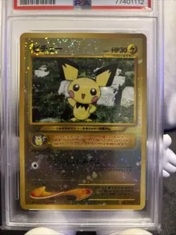 Pokemon Pichu #172 Reverse Holo Neo File 2 Promo 2000 PSA 10 Gem Mint - Image 2