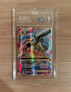 Pokemon Mega Blastoise EX - #102/108 XY EVOLUTIONS TAG 9 - Image 1