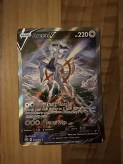 Pokemon TCG Arceus V 166/172 Alt Art Brilliant Stars - NM - Image 2