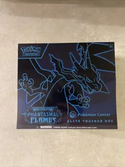 Phantasmal Flames Mega Evolution Pokemon Center Elite Trainer Box - Image 1
