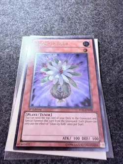 Yu-Gi-Oh! TCG Glow-Up Bulb Starstrike Blast STBL-EN018 1st Edition Ultimate Rare - Image 1