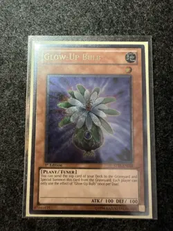 Yu-Gi-Oh! TCG Glow-Up Bulb Starstrike Blast STBL-EN018 1st Edition Ultimate Rare - Image 2