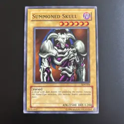 YUGIOH Summond Skull SDY-004 Unlimited Rare NM/LP - Image 1