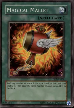 Magical Mallet Unl Ed Super Rare DP2-EN024 Yu-Gi-Oh! - Image 1