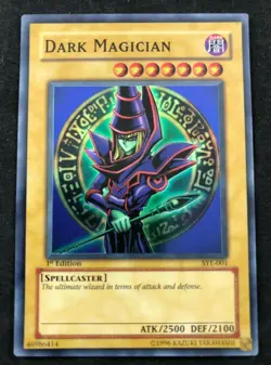 Yu-Gi-Oh Dark Magician SYE-001 Starter Deck Yugi 1st First Edition MP - Image 1
