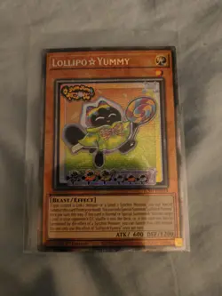 LOLLIPO ☆ YUMMY STARLIGHT RARE 1ST EDITION JUSH-EN018 YUGIOH! - Image 1