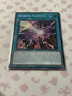 Yugioh Seventh Tachyon MZTM-EN016 Secret Rare 1st Edition NM - Image 2
