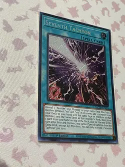 Yugioh Seventh Tachyon MZTM-EN016 Secret Rare 1st Edition NM - Image 3