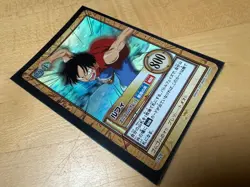 Monkey D. Luffy Holo Vintage ONE PIECE Carddass Hyper Battle C428 Bandai 1st Set - Image 1