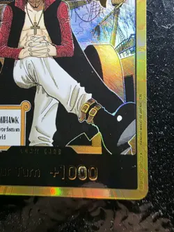 One Piece DON!! "Hawk-Eye Mihawk" OP14 The Azure Sea's Seven Dracule Mihawk NM/M - Image 3