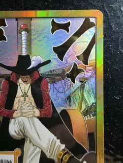 One Piece DON!! "Hawk-Eye Mihawk" OP14 The Azure Sea's Seven Dracule Mihawk NM/M - Image 5