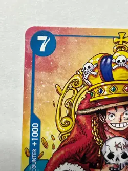 Monkey.D.Luffy (2nd Anniversary Stamped Promo) P-043 English -GRADEABLE- - Image 4