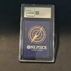 Monkey D. Luffy OP11-118 SEC A Fist of Divine Speed ONE PIECE TCG English CGC 9 - Image 2