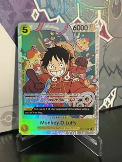 Monkey D. Luffy OP07-109 500 Years in the Future SR ENGLISH One Piece NM - Image 1