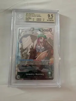 Jewelry Bonney OP07-019 Leader ALT ART One Piece 500 Years in the Future BGS 9.5 - Image 1