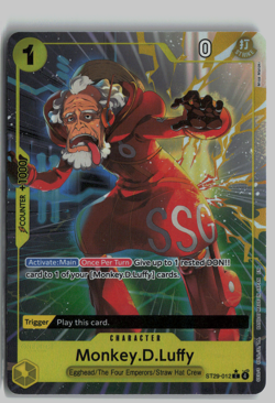 One Piece CCG Monkey.D.Luffy ST29-012 (C) Alt Art Starter Deck Egghead - Image 1
