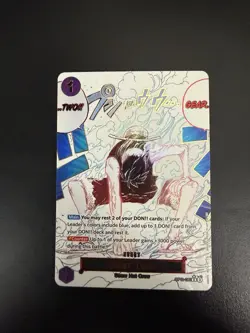 One Piece Gear Two Alt Art OP11-080 R a Fist of Divine Speed English MINT - Image 3