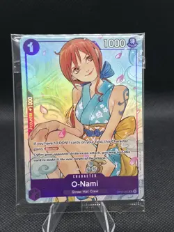O-Nami OP05-062 UC ALT ART Sealed - Illustration Box Vol.1 One Piece TCG PROMO - Image 2