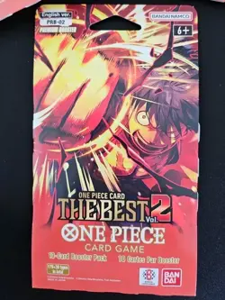 One Piece TCG PRB-02 The Best Vol. 2 Sleeved Booster Pack LOT OF 6 English New - Image 2