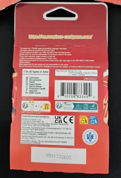 One Piece TCG PRB-02 The Best Vol. 2 Sleeved Booster Pack LOT OF 6 English New - Image 3